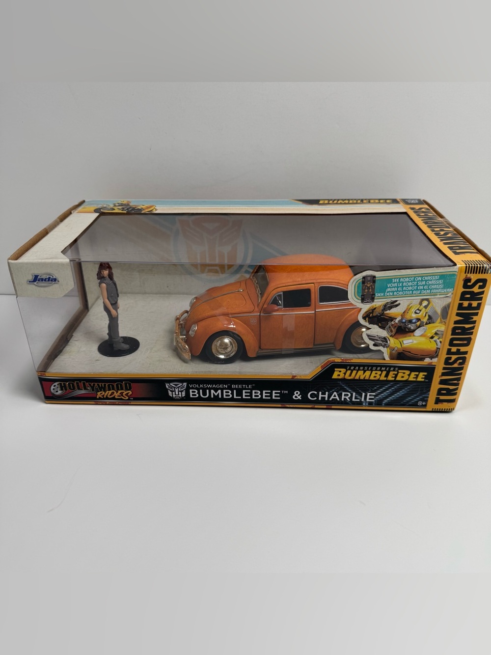 Transformers Bumblebee VW Beetle & Charlie Jada Hollywood Rides
